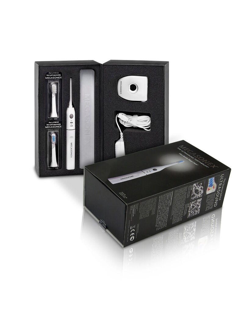 Megasonex M8 Ultraschallzahnbürste  - Doppelpack