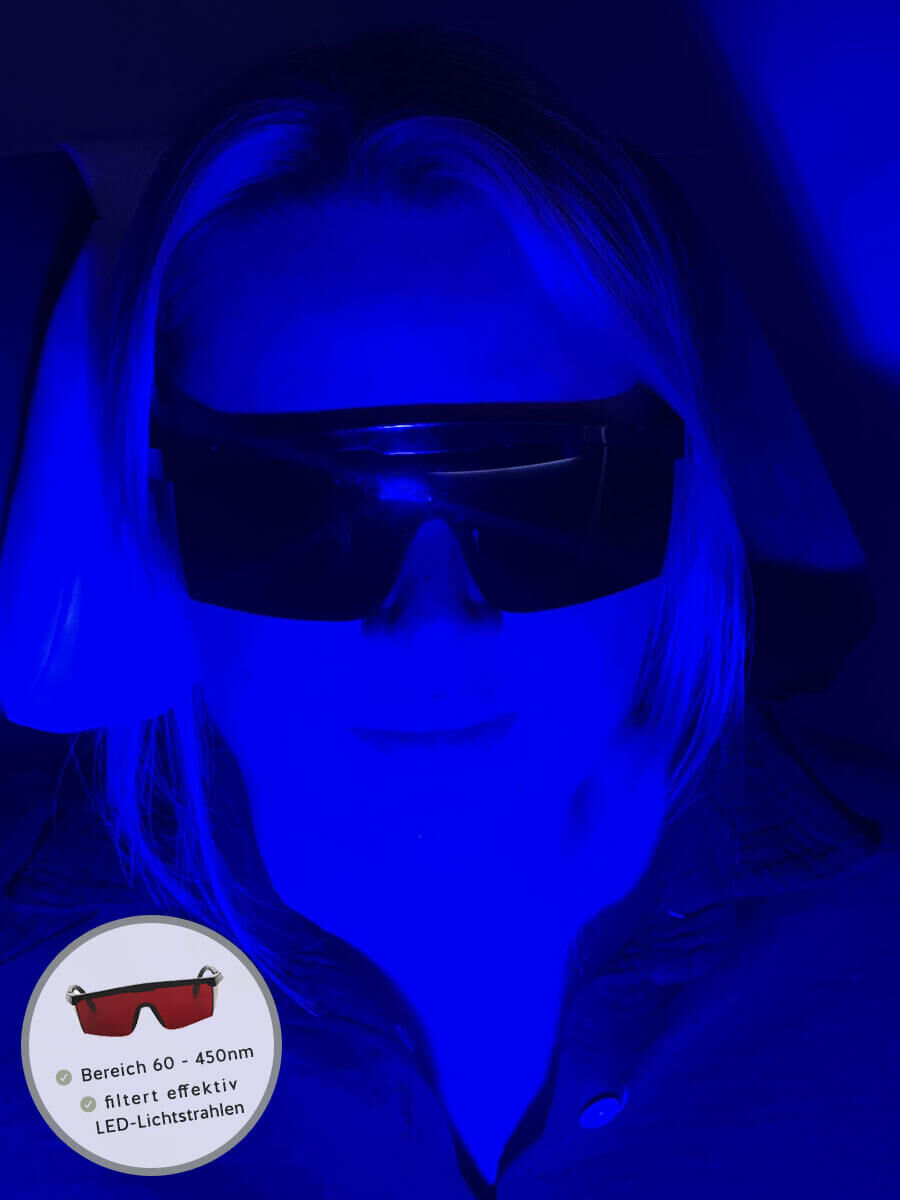 Zahnbleaching LED Schutzbrille - im smilestore PRO Shop kaufen