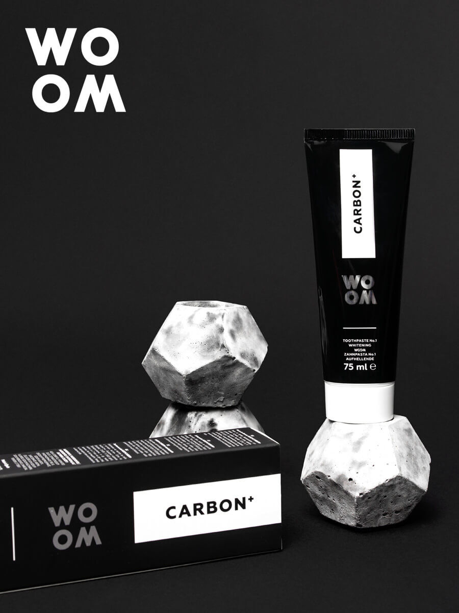 WOOM CARBON+ Zahnpasta