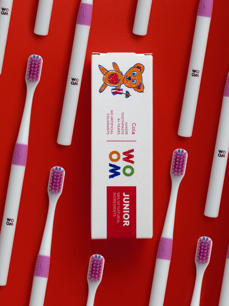 WOOM Junior Cola Zahnpasta