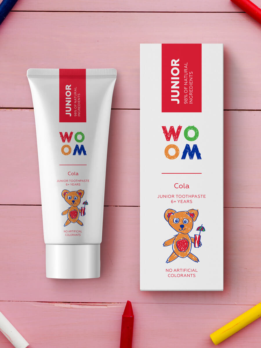 WOOM Junior Cola Zahnpasta