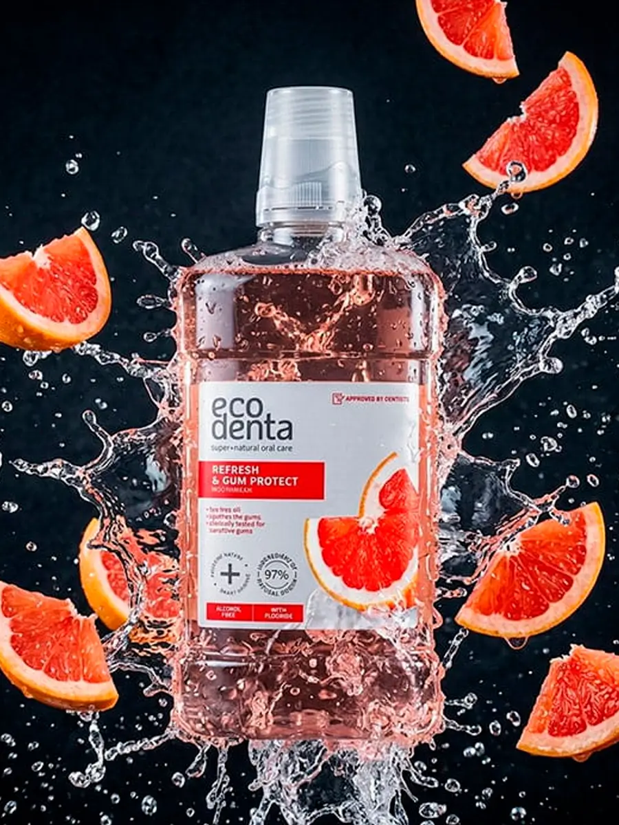 ecodenta refresh & gum protect Mundspülung