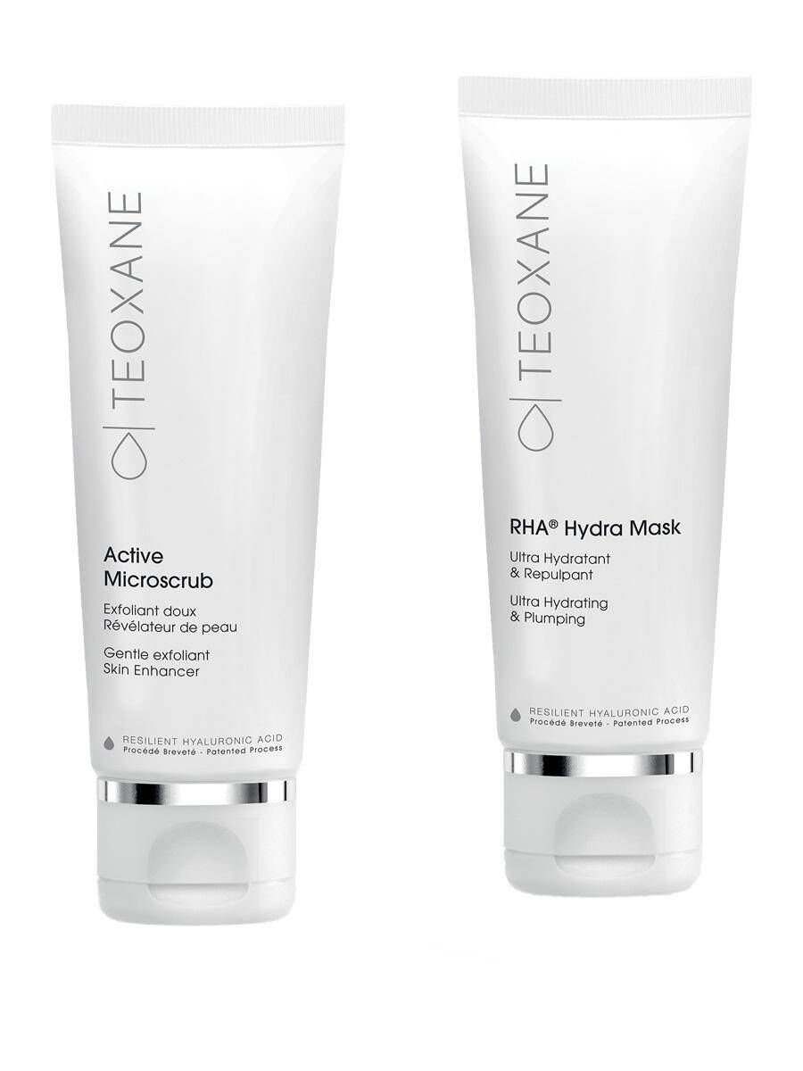 Teoxane Microscrub & Hydra Mask Set