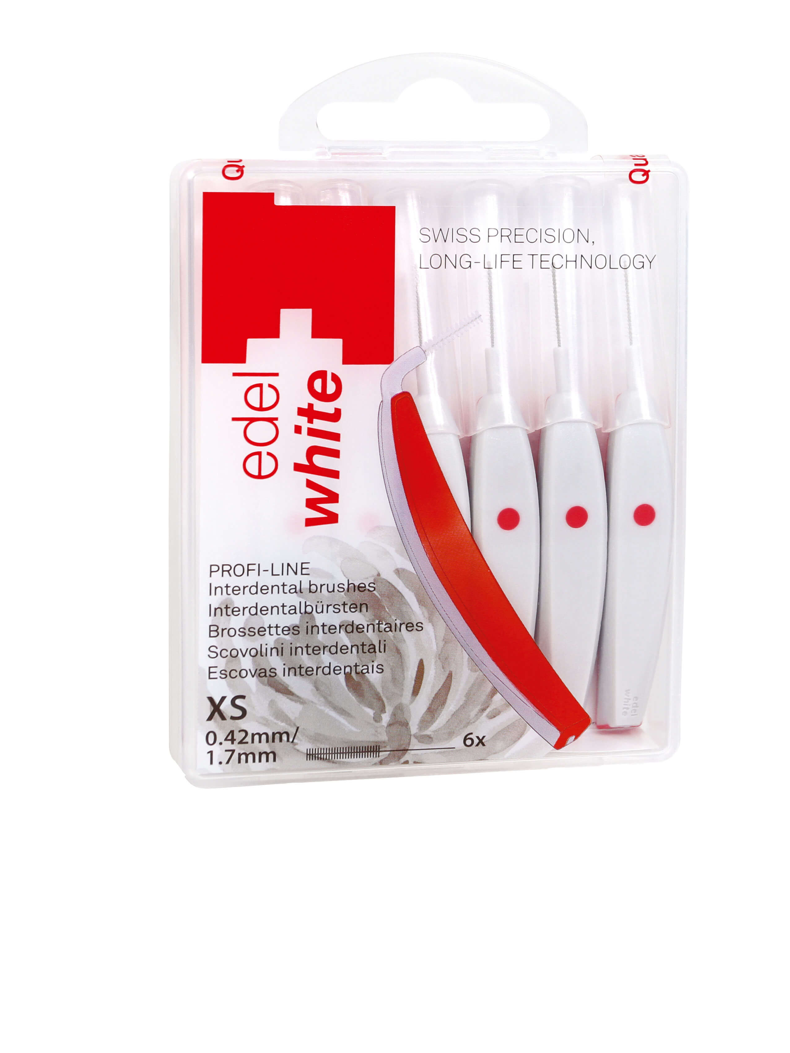 edel+white Interdentalbürsten XS 0,42mm