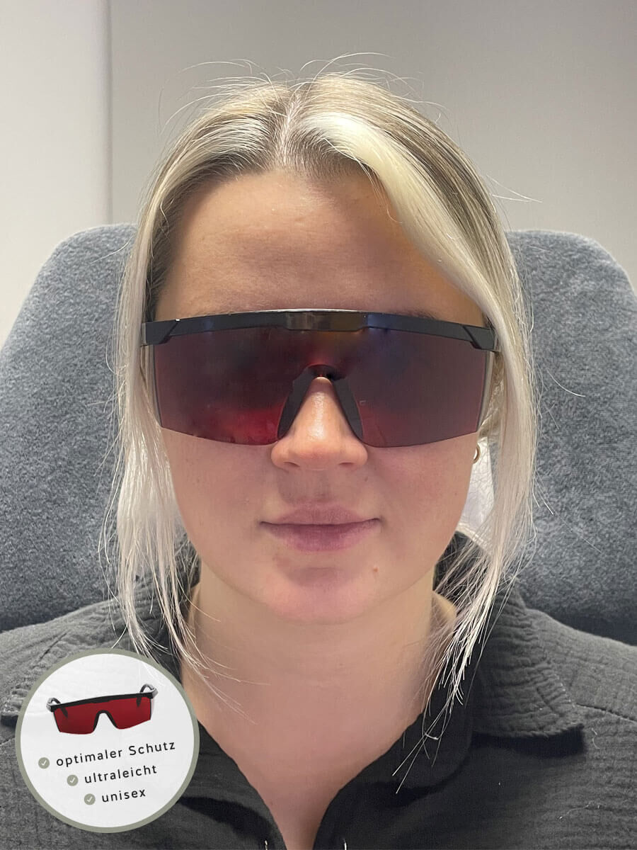 Zahnbleaching LED Schutzbrille - im smilestore PRO Shop kaufen