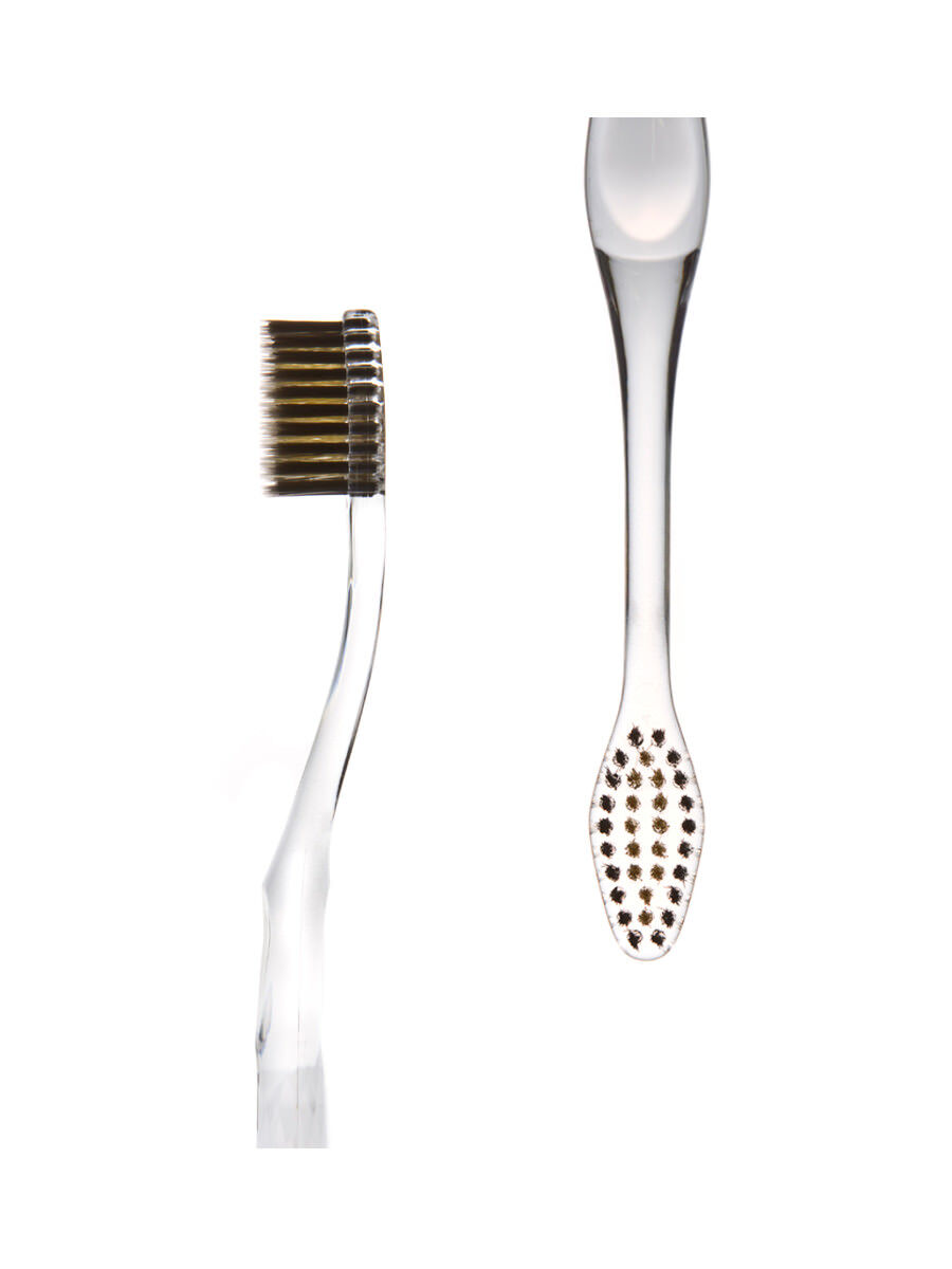 Nano B crystal-gold antibakterielle Zahnbürste