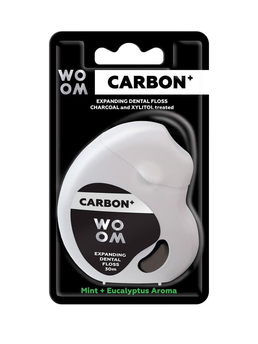 WOOM CARBON+ Zahnseide