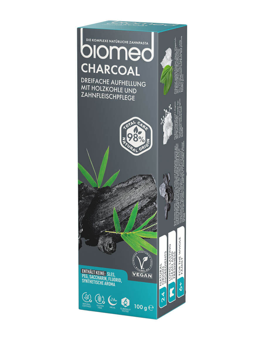 biomed Charcoal Zahnpasta - im smilestore kaufen