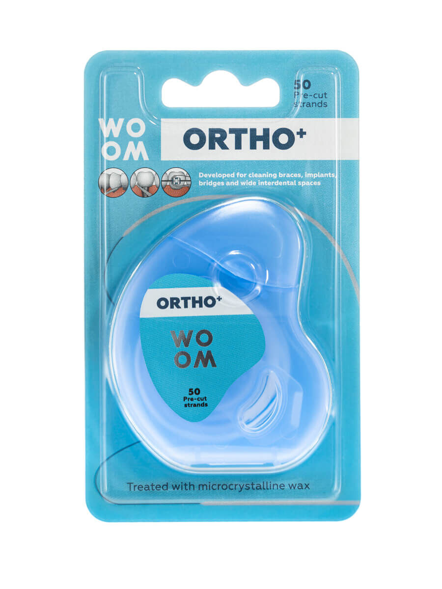 WOOM ORTHO+ Zahnseide