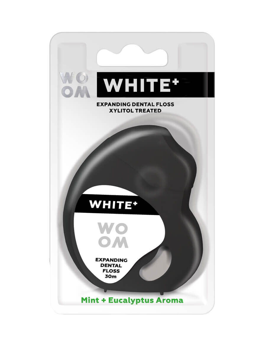 WOOM WHITE+ Zahnseide