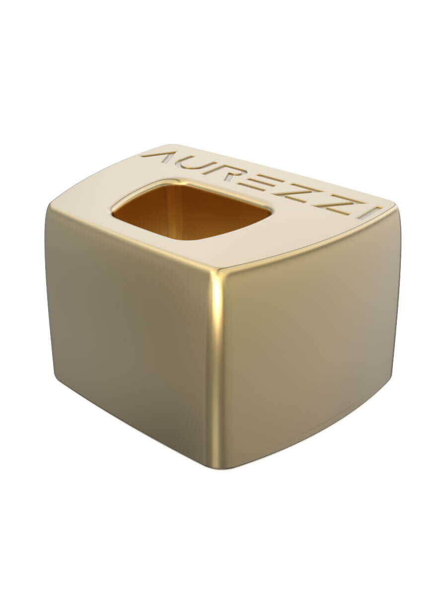 Aurezzi Gold Zahnbürstenhalter
