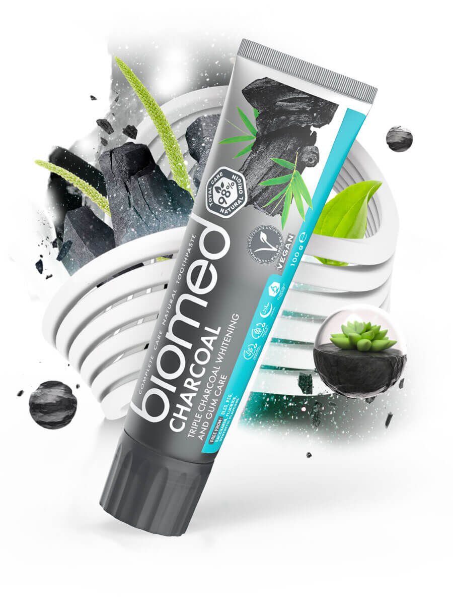 biomed Charcoal Zahnpasta - im smilestore kaufen