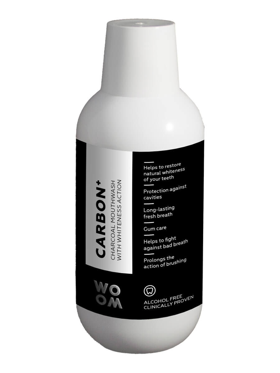 WOOM CARBON+ Mundspülung
