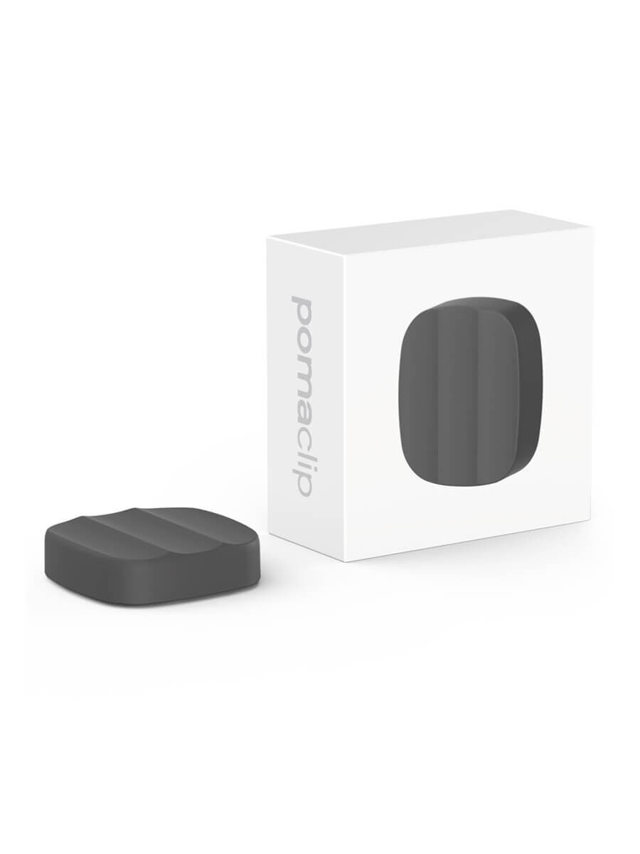 PomaClip magnetischer Zahnbürstenhalter carbon