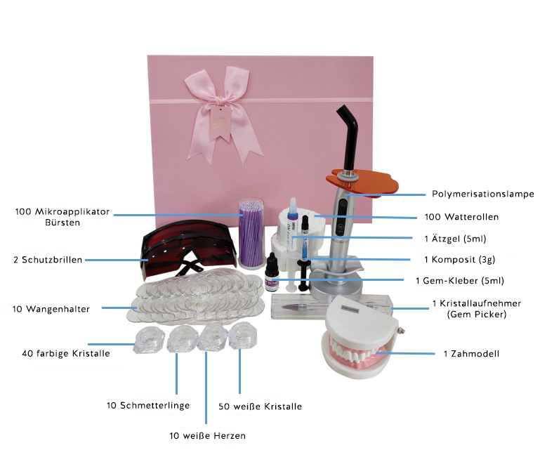 Starter-Set Zahnschmuck - all Inclusive