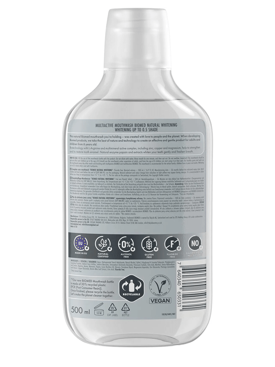 biomed Natural White Mundspülung