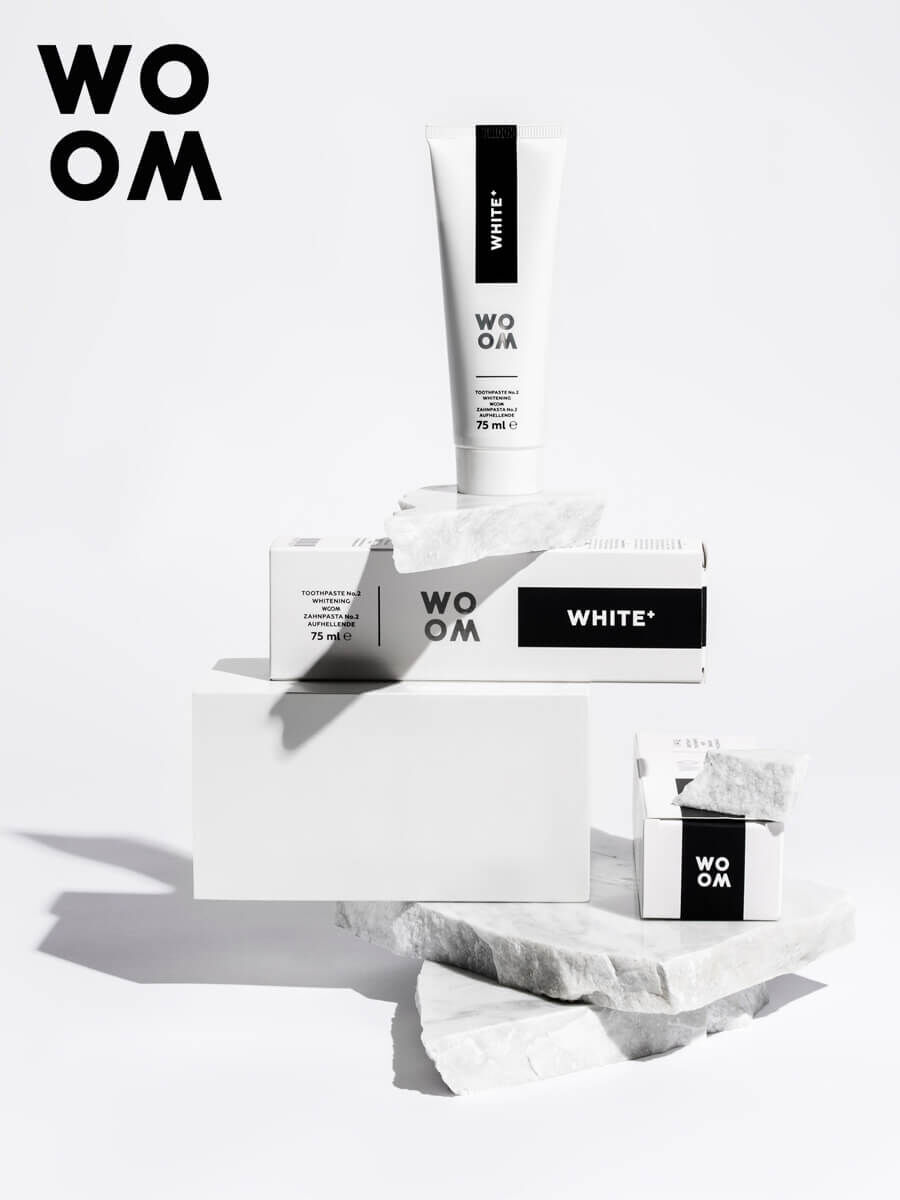WOOM WHITE+ Zahnpasta