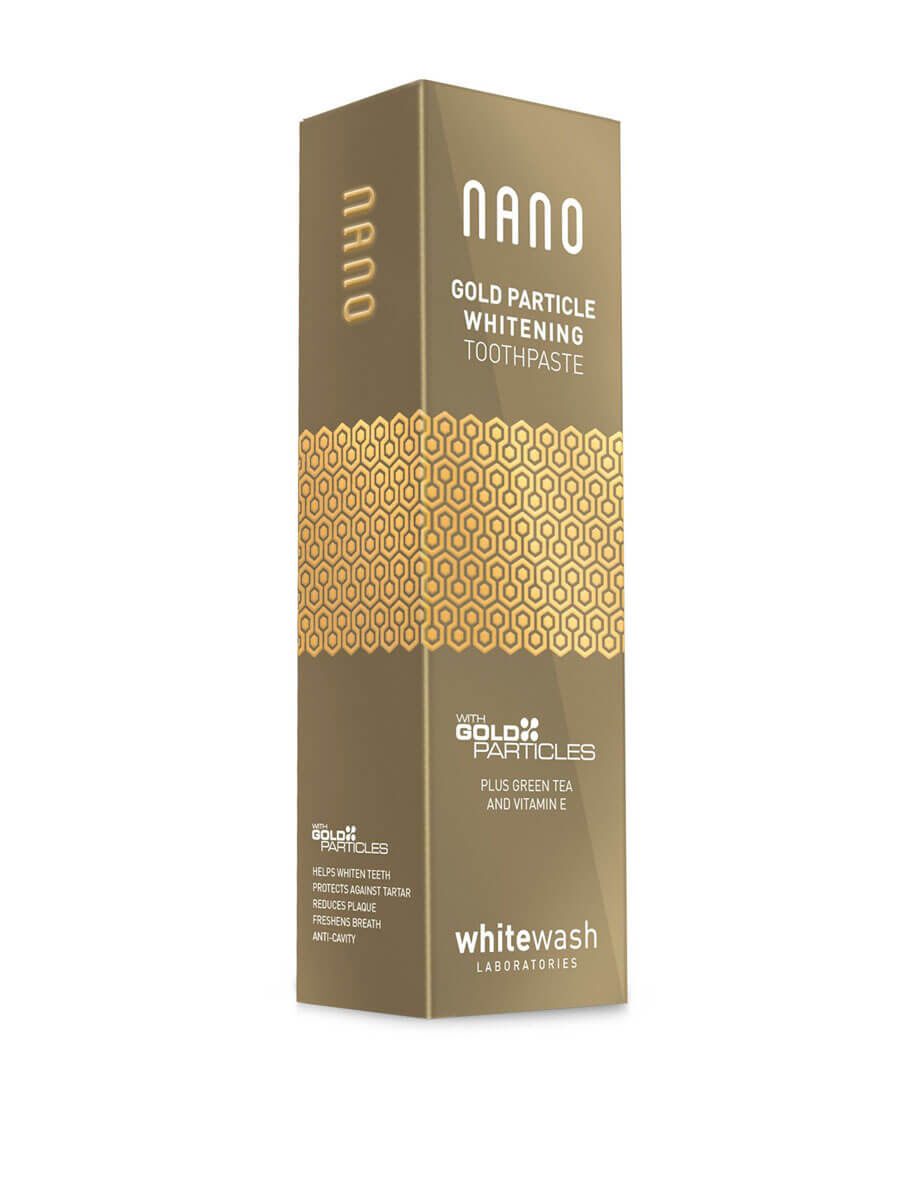 WhiteWash Nano Gold Particle Zahnpasta