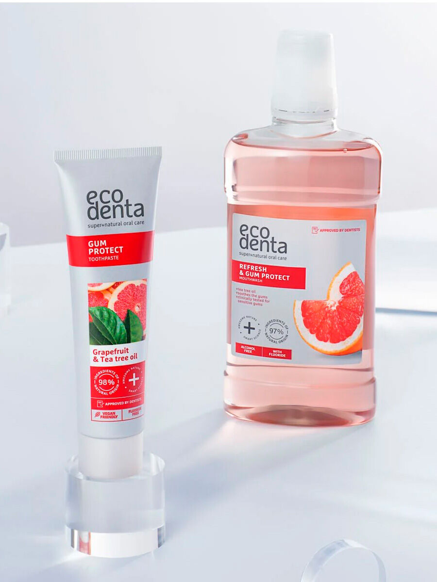 ecodenta refresh & gum protect Set
