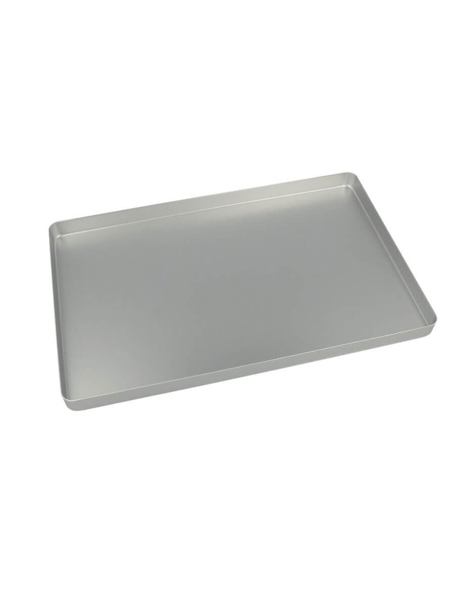 Alu Normtray ungelocht silber