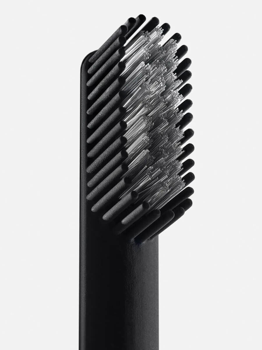 PomaBrush Silikon-Schallzahnbürste Carbon Set