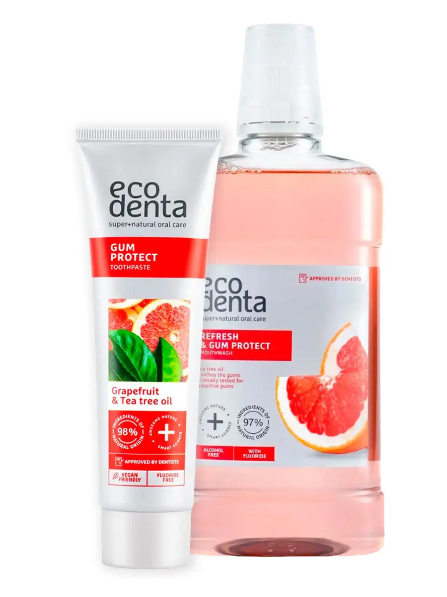 ecodenta refresh & gum protect Set