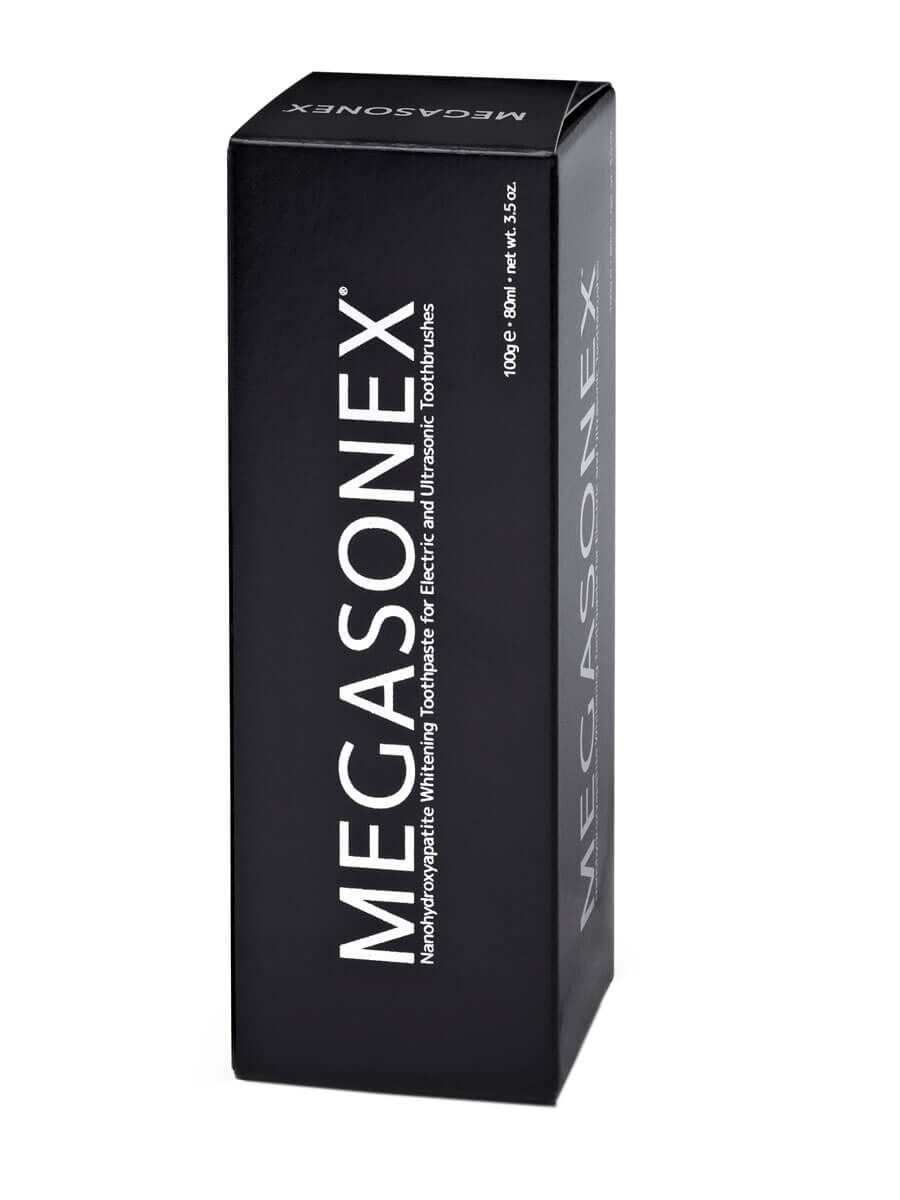 MEGASONEX M8 Ultraschall-Zahnbürste + Zahnpasta