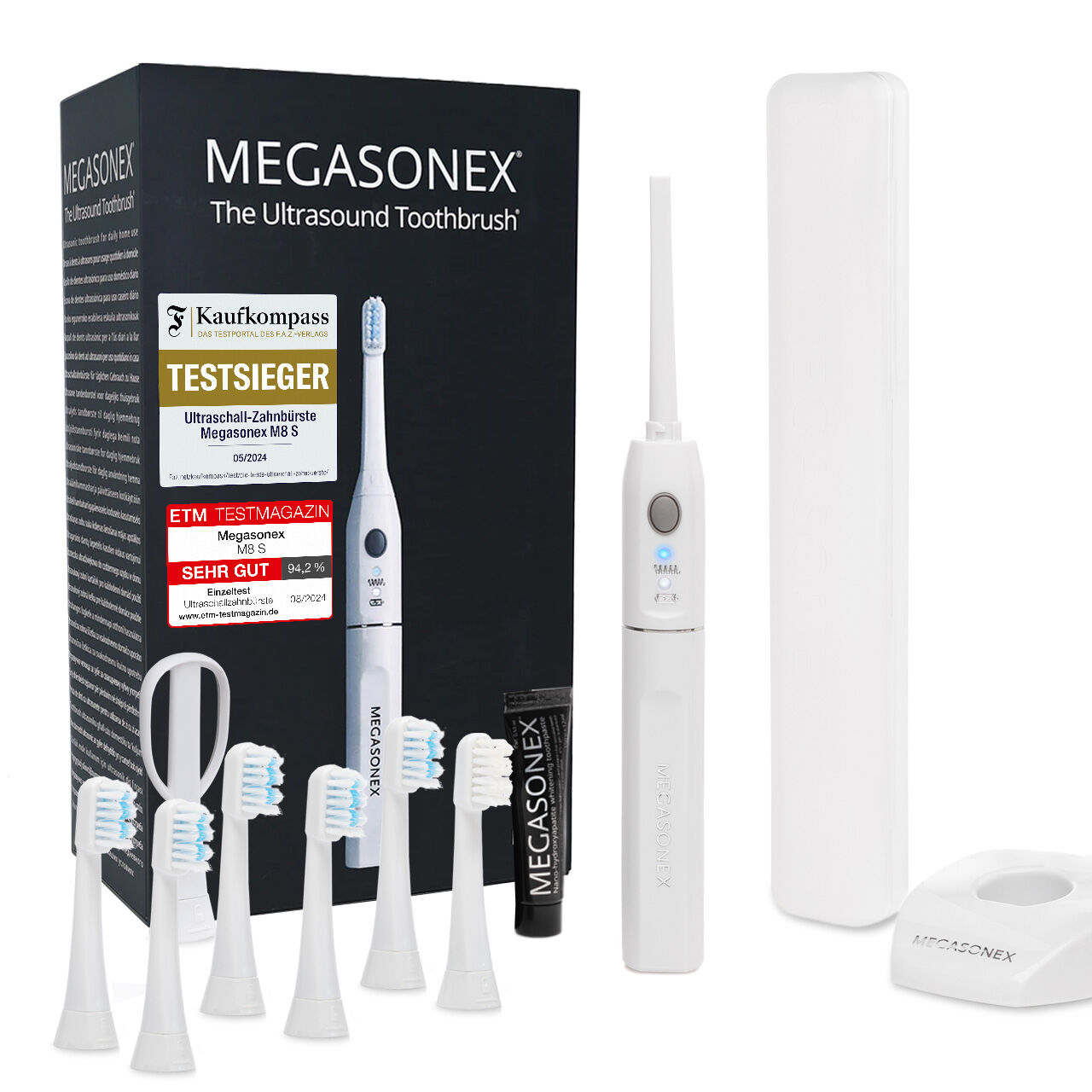 MEGASONEX M8S Ultrasound Toothbrush