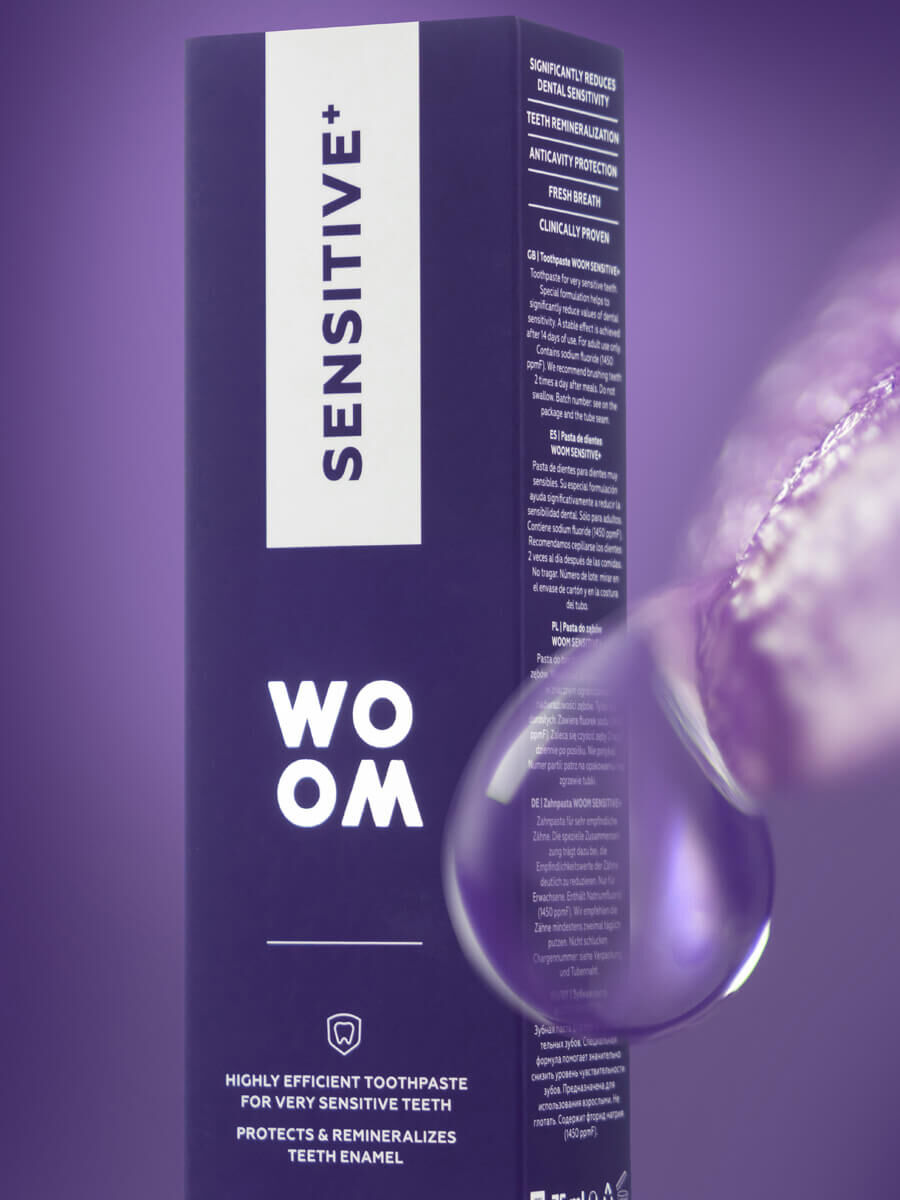 WOOM SENSITIVE+ Zahnpasta