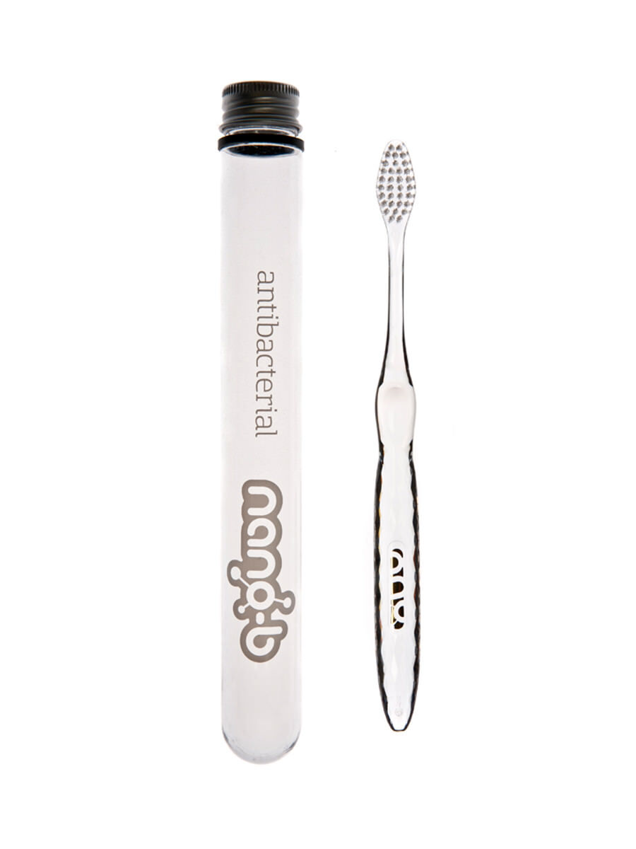 NANO B crystal/ silber Zahnbürste