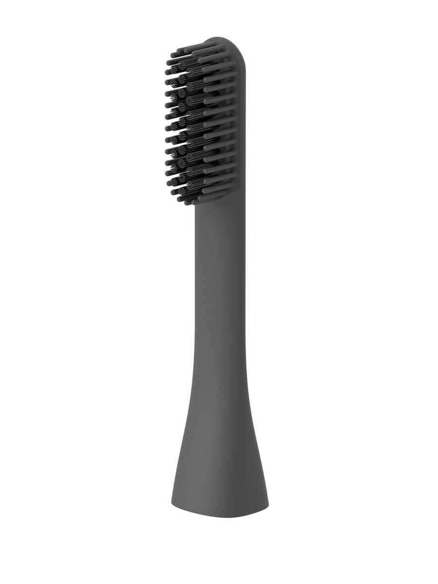 PomaBrush Silikon & Nylon Bürstenköpfe carbon