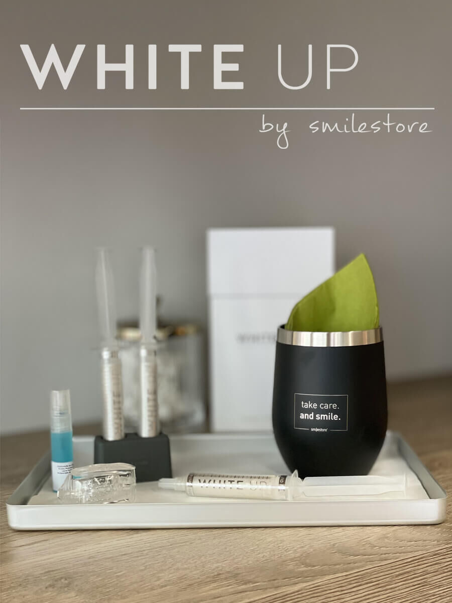 START UP Zahnbleaching Premium Set mit WHITE UP Gel