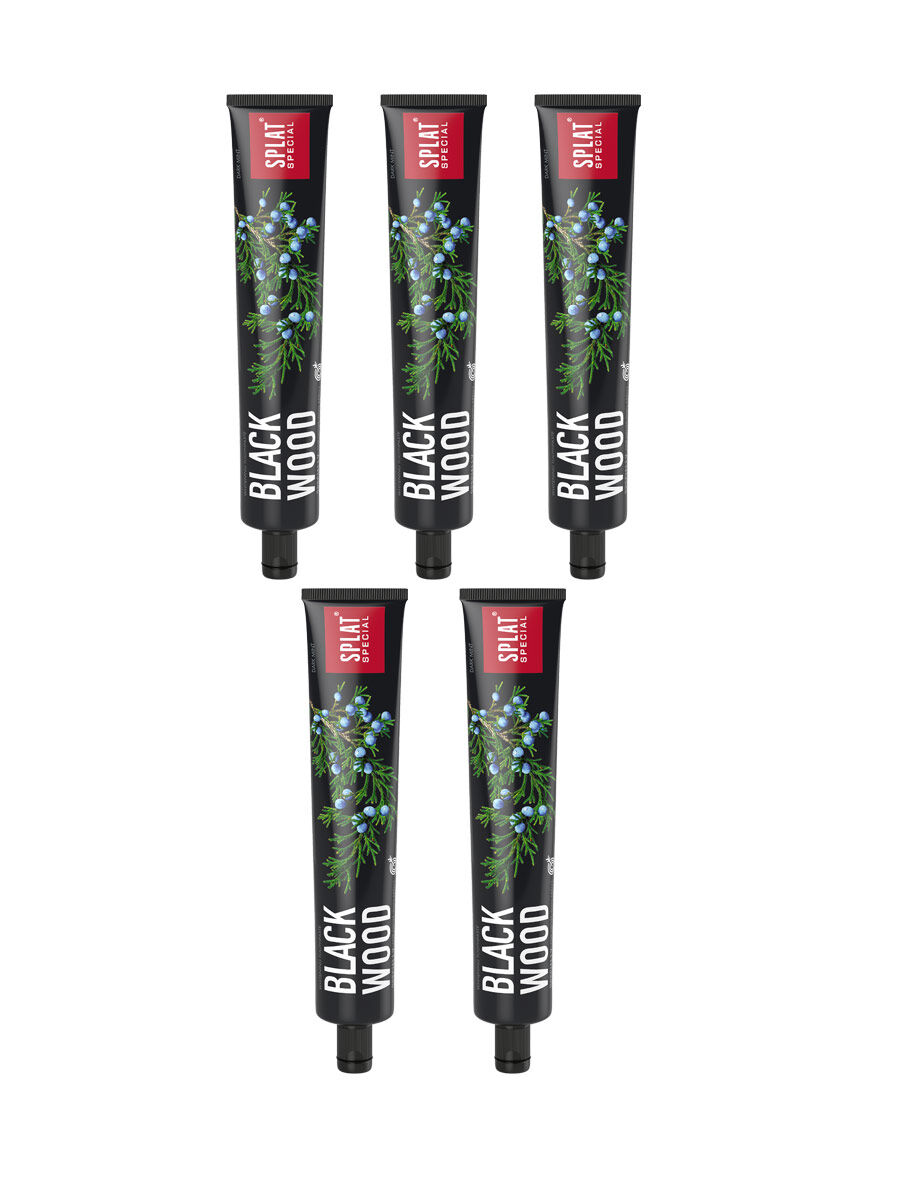 5 x SPLAT Blackwood Zahnpasta